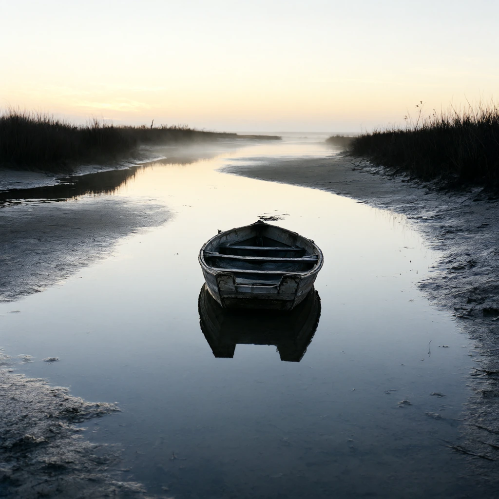 Cover for Low Water at Dawn