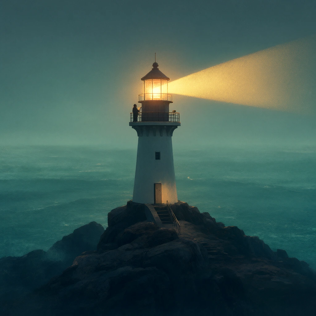 Cover for Lighthouse Keeper's Daughter