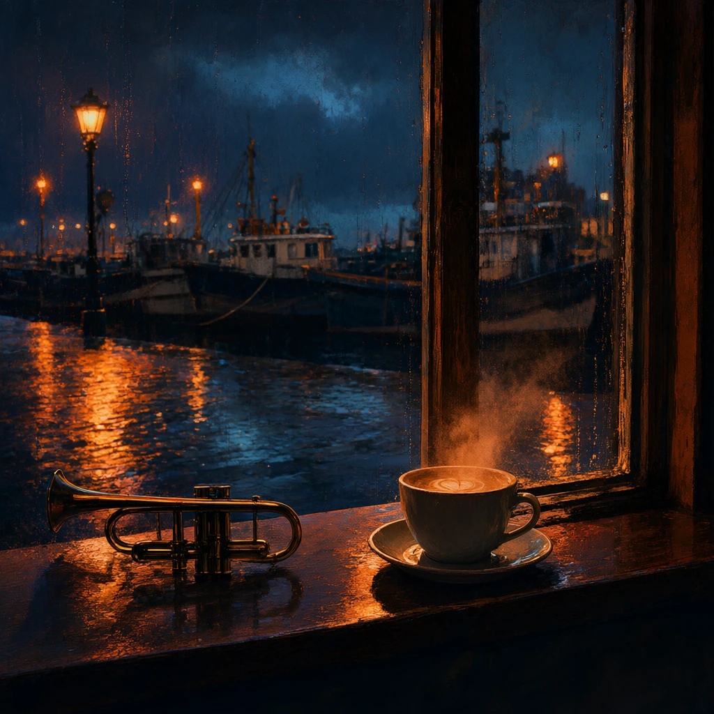 Cover for Harbor Rain